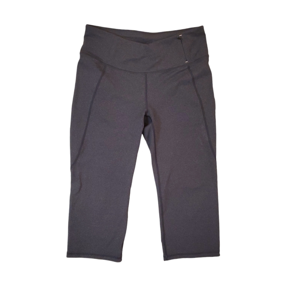Calia by Carrie Underwood‎ Women's Gray Crop Mid-rise Leggings Medium